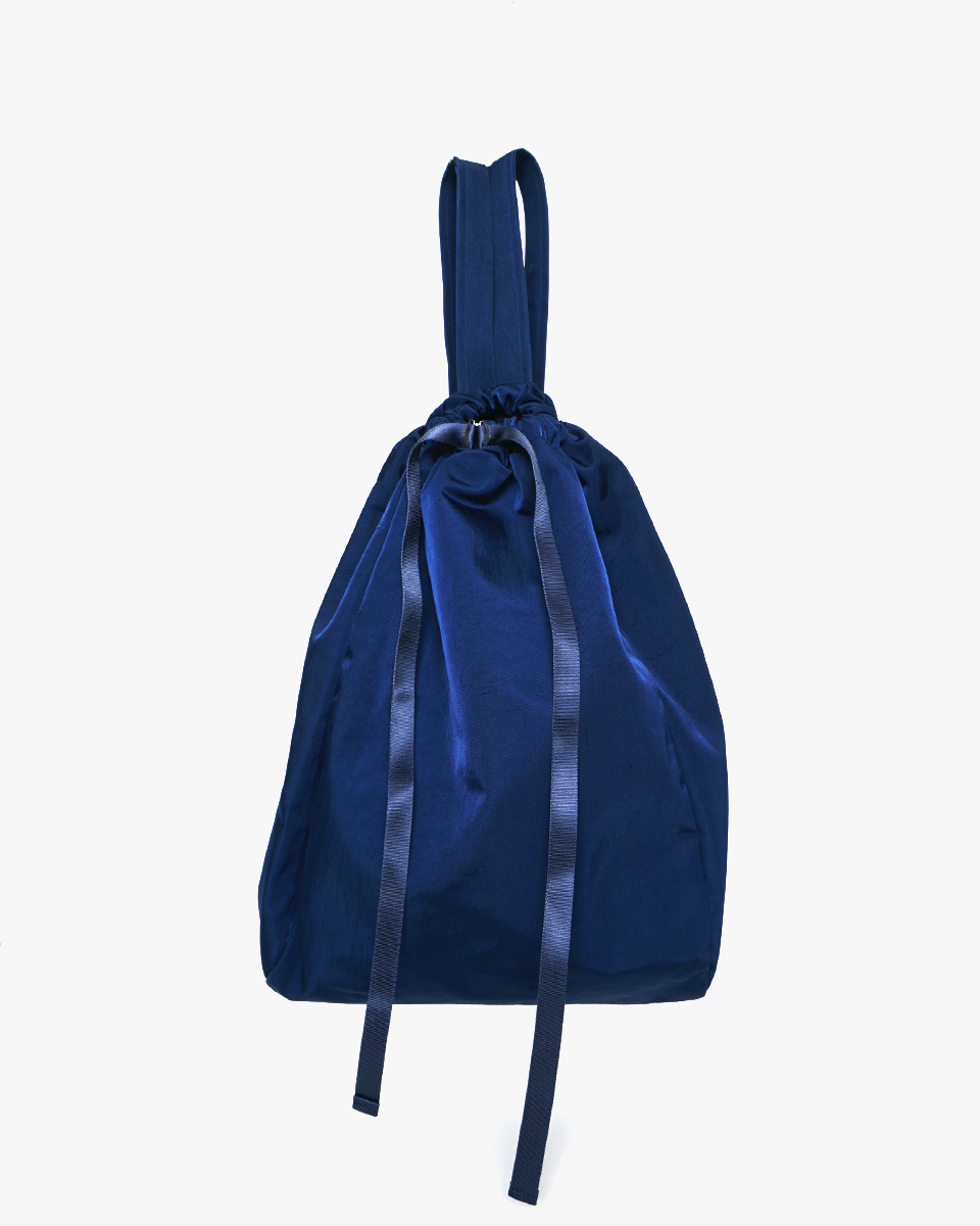 ナイロン リュックサック ブルー 日本製